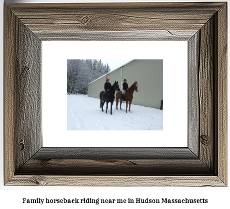 family horseback riding near me in Hudson, Massachusetts